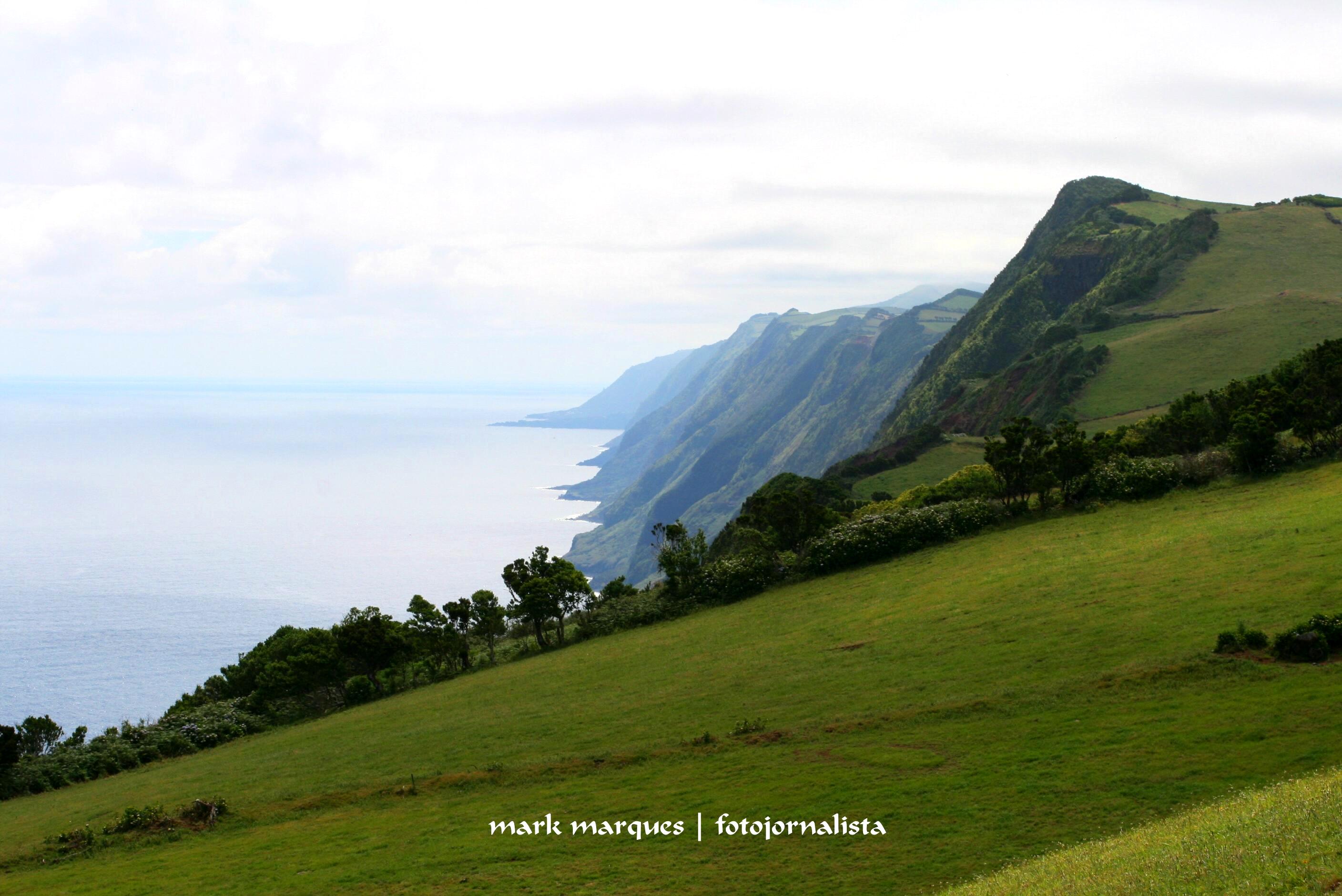Encosta Norte da Ilha de São Jorge (Açores)