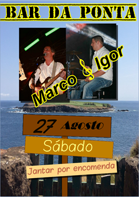 BAR DA PONTA – TOPO – ILHA DE SÃO JORGE /27 de Agosto