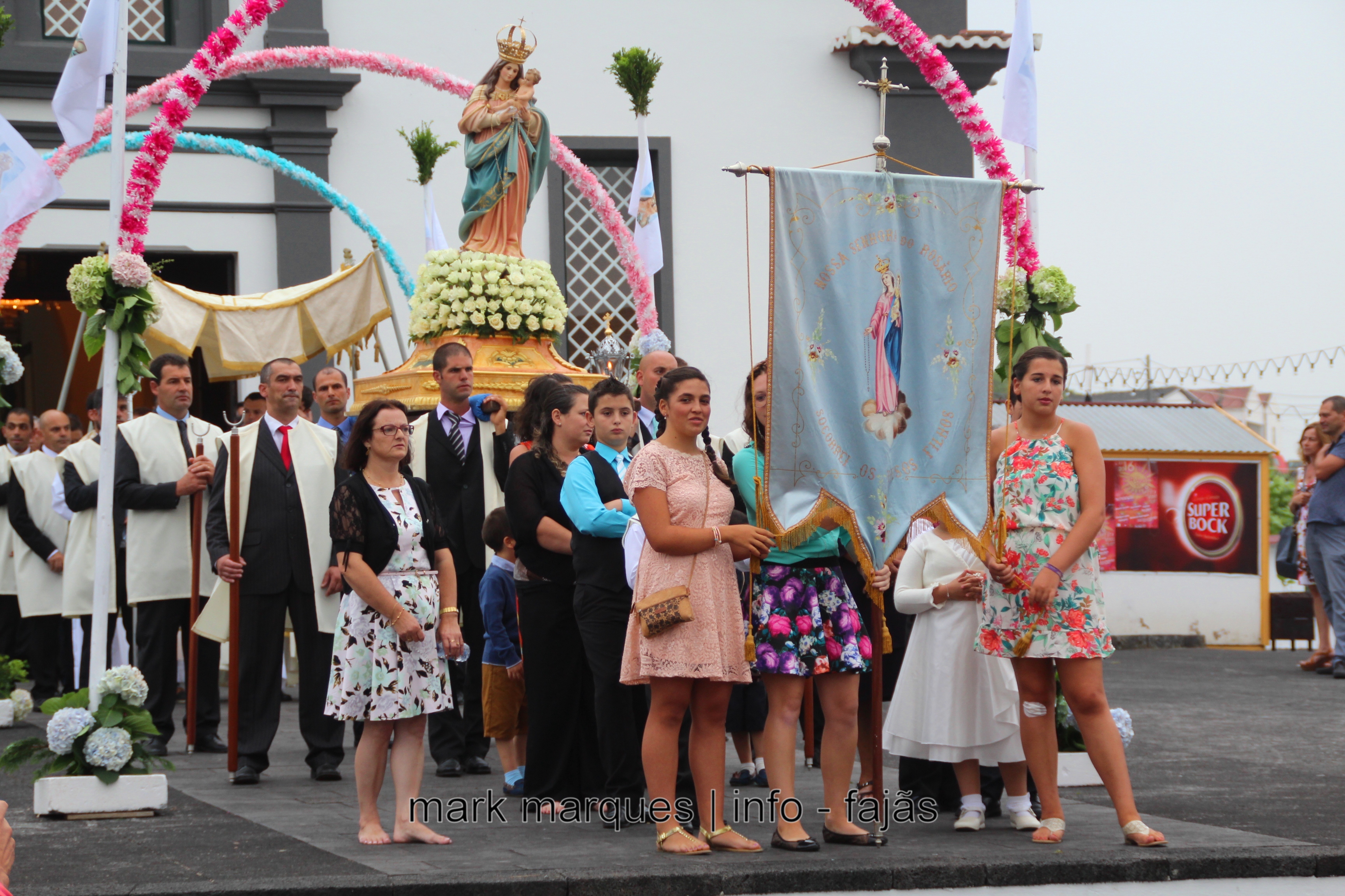 PROCISSÃO DE Nª SRª DO ROSÁRIO – ROSAIS – ILHA DE SÃO JORGE (reportagem fotográfica)