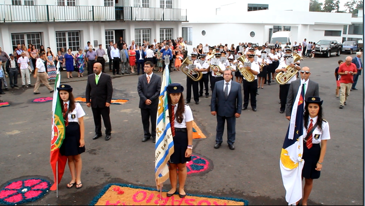 FILARMÓNICA UNIÃO ROSALENSE DESFILA E EXECUTA PASODOBLE – ROSAIS – ILHA DE SÃO JORGE (c/ vídeo)