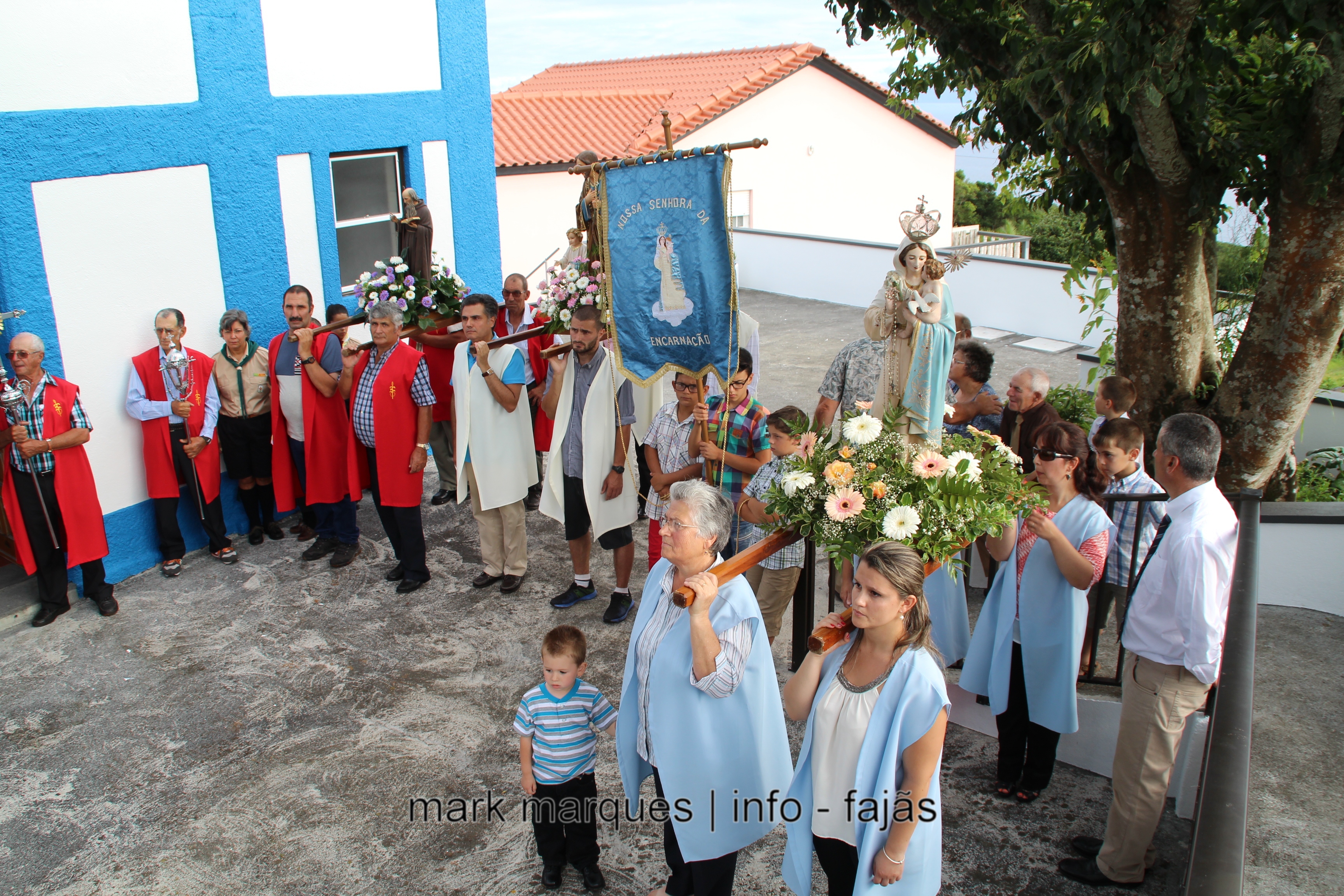PROCISSÃO DE SENHORA DA ENCARNAÇÃO – RIBEIRA DO NABO – URZELINA. (reportagem fotográfica)
