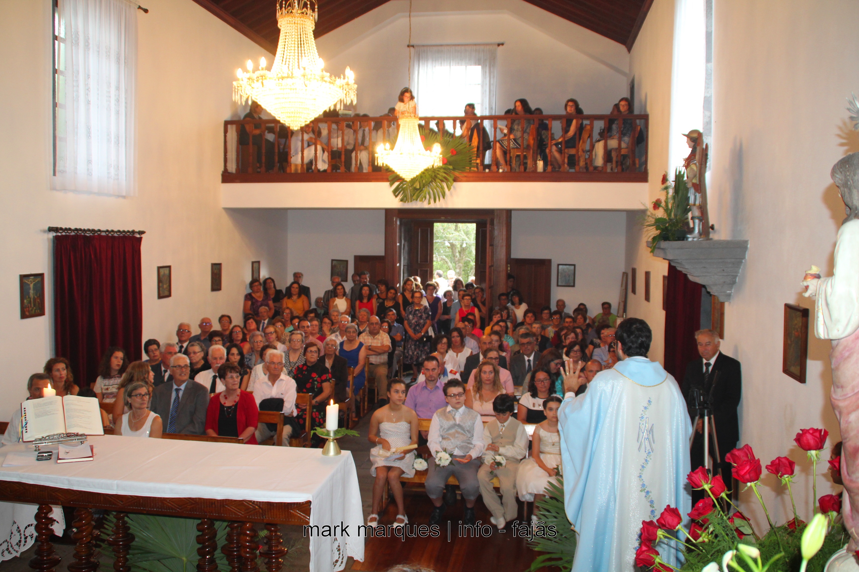 MISSA SOLENE EM HONRA DE Nª SRª DA BOA HORA – (BOA HORA – SANTO AMARO) ILHA DE SÃO JORGE (c/ vídeo)