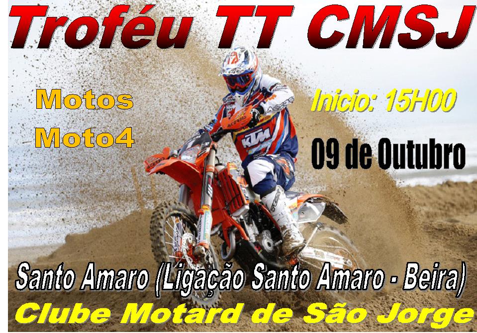 CLUBE MOTARD DE SÃO JORGE ORGANIZA PROVA TT (9 de Outubro)