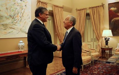 Presidente do Governo recebido pelo Presidente da República / Presidente da República virá às Festas do Senhor Santo Cristo dos Milagres – Ilha de São Miguel