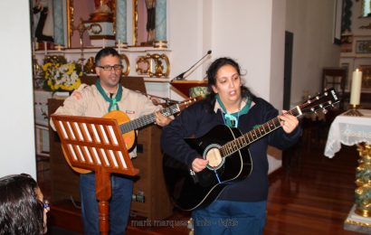 ESCUTEIROS FAZEM ANIMAÇÃO LITÚRGICA – 25º ANIVERSÁRIO – ILHA DE SÃO JORGE (c/ vídeo)