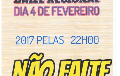 SOCIEDADE FILARMÓNICA UNIÃO ROSALENSE PROMOVE BAILE REGIONAL (4 /FEV.)