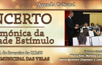BANDA FILARMÓNICA DA SOCIEDADE ESTÍMULO (CALHETA) EM CONCERTO NO AUDITÓRIO MUNICIPAL DAS VELAS – DIA 11 (SÁBADO)