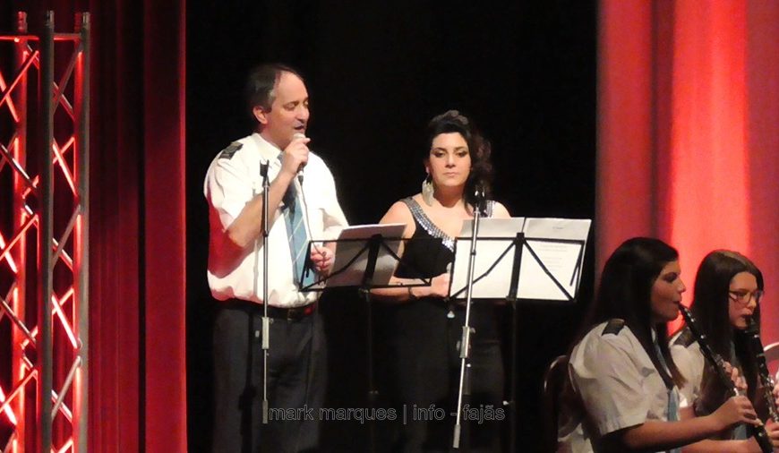 MARLENE CORREIA BETTENCOURT E MARCO REIS (Vozes) no Concerto da Filarmónica Estímulo- Auditório Municipal das Velas. (c/ vídeo)