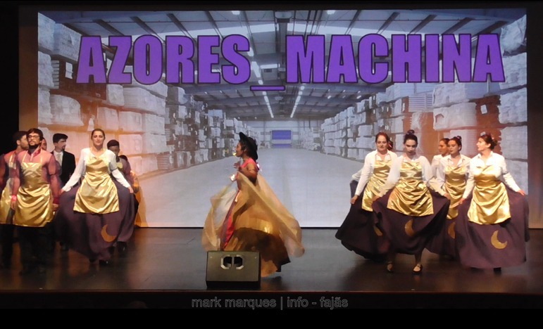 BAILINHO DE CARNAVAL “AZORES MACHINA” – (1ª de 6 partes) – Auditório Municipal das Velas – Ilha de São Jorge (c/ vídeo)