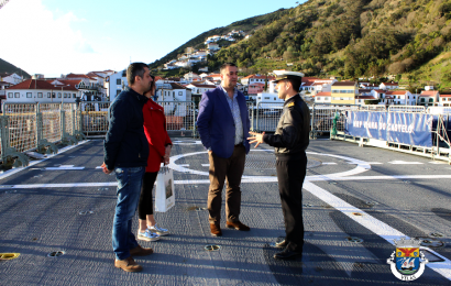 NRP VIANA DO CASTELO NO PORTO DAS VELAS – Ilha de São Jorge