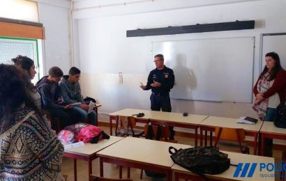 PSP em ações de sensibilização em escolas da Ilha de São Jorge