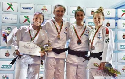 Lorrayna Costa atleta do Judo Clube São Jorge, é Vice-Campeã no African Open de Casablanca