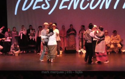 “CHAMARRITA DE QUATRO PARES” – (DES)ENCONTROS – NO AUDITÓRIO MUNICIPAL DAS VELAS – ILHA DE SÃO JORGE. (c/ vídeo)