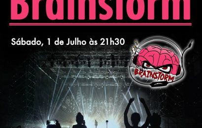 “BRAINSTORM” EM CONCERTO NO JARDIM DA REPÚBLICA – Ilha de São Jorge (amanhã dia 1 de Julho)