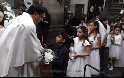 OFERTÓRIO NA MISSA DO CORPO DE DEUS – VELAS – Ilha de São Jorge (c/ vídeo)
