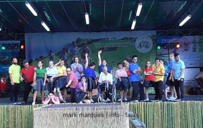 GRUPO DE DANÇA DO CAO (Centro de Atividades Ocupacionais)- FESTIVAL DE JULHO 2017 – Ilha de São Jorge (c/ vídeo)