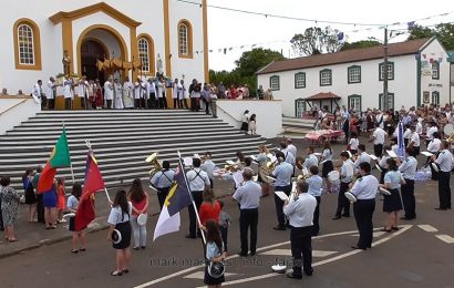 BANDA FILARMÓNICA SAÚDA Nª Srª DE LOURDES – SANTO ANTÃO – Ilha de São Jorge (c/ vídeo)