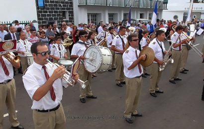 BANDA FILARMÓNICA UNIÃO POPULAR NAS FESTAS DE ROSAIS – Ilha de São Jorge (c/ vídeo)