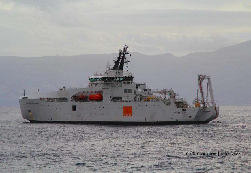 MANUTENÇÃO DE CABOS SUBMARINOS (Dias 22 a 25)– ILHA DE SÃO JORGE