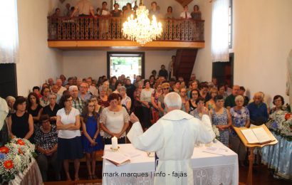 MISSA EM HONRA DE Nª SRª DE LURDES NA FAJÃ DOS CUBRES –- Ilha de São Jorge (c/ vídeo)
