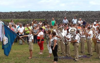 BANDA FILARMÓNICA EXECUTA HINO DO SANTO CRISTO (Fajã da Caldeira de Santo Cristo) – Ilha de São Jorge (c/ vídeo)