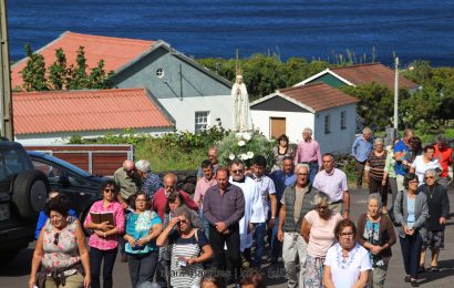 FAJÃ DA RIBEIRA D`AREIA – PROCISSÃO DE Nª SRª DE FÁTIMA – Ilha de São Jorge (c/ vídeo)