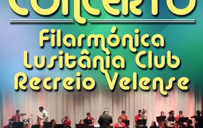 BANDA FILARMÓNICA LUSITÂNIA CLUB RECREIO VELENSE EM CONCERTO – (Próximo Sábado dia 11) – Velas – Ilha de São Jorge