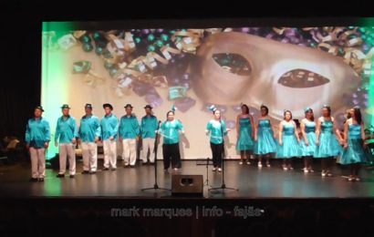 BAILINHO DE CARNAVAL DO GRUPO DE FOLCLORE DE ROSAIS ATUOU NO AUDITÓRIO MUNICIPAL – (1º excerto de 3) – Ilha de São Jorge (c/ vídeo)