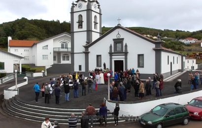 ROSAIS – Banda Filarmónica saúda imagem de Santo Antão – Ilha de São Jorge (c/ vídeo)