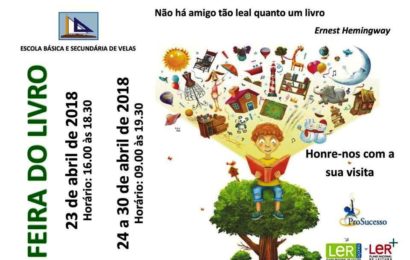 FEIRA DO LIVRO (23 A 30 DE ABRIL) – Escola Básica e Secundária de Velas – Ilha de São Jorge