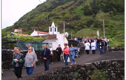 PROCISSÃO DE Nª SRª DE FÁTIMA – FAJÃ DA RIBEIRA D`AREIA – Ilha de São Jorge (c/ reportagem fotográfica)