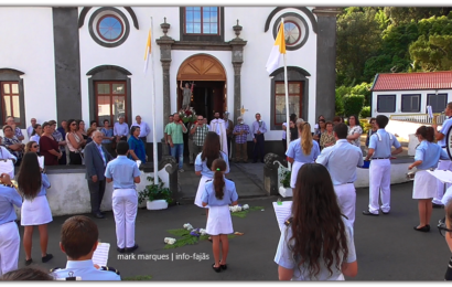 BANDA FILARMÓNICA DE SANTO AMARO SAÚDA SÃO JOÃO BAPTISTA – Santo Amaro – Ilha de São Jorge (c/ vídeo)