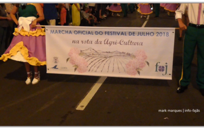 MARCHA OFICIAL DO FESTIVAL DE JULHO 2018 – Vila da Calheta – Ilha de São Jorge (c/ vídeo)