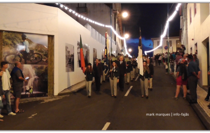 BANDA RECREIO DE SÃO LÁZARO DESFILA NO FESTIVAL DE JULHO 2018 – Vila da Calheta / Ilha de São Jorge (c/ vídeo)