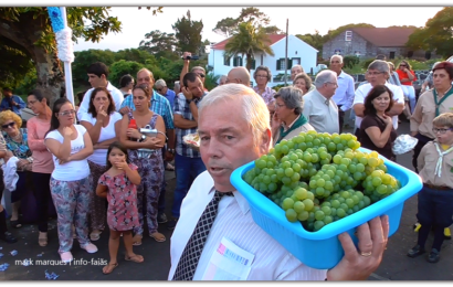 AS TRADICIONAIS ARREMATAÇÕES – FESTA DE Nª SRª DA ENCARNAÇÃO – Ribeira do Nabo / Urzelina – Ilha de São Jorge (c/ vídeo)