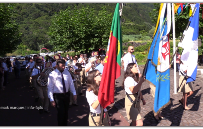 “UNIÃO POPULAR” DESFILA NA FAJÃ DOS CUBRES – FESTA DE Nª SRª DE LOURDES” – Ilha de São Jorge (c/ vídeo)