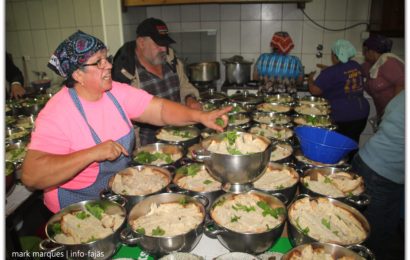 JANTAR DE ANGARIAÇÃO DE FUNDOS – OBRAS NA ERMIDA DA FAJÃ DE SÃO JOÃO – Ilha de São Jorge (c/ reportagem fotográfica)