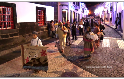 GRUPO ETNOGRÁFICO DA BEIRA DESFILA NO DIA DAS MONTRAS – Vila das Velas – Ilha de São Jorge (c/ vídeo)
