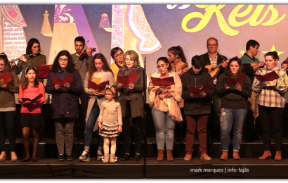 Grupo de Reis do Grupo Coral e Juvenil de Manadas – Auditório Municipal de Velas  (c/ vídeo)