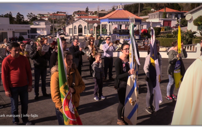 “UNIÃO ROSALENSE” saúda imagem de SANTO ANTÃO – Freguesia de Rosais – Ilha de São Jorge (c/ vídeo)