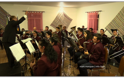 Banda Filarmónica “CLUBE UNIÃO” da Vila do Topo, em concerto – (Intercâmbio cultural) – Ilha de São Jorge (c/ vídeo)