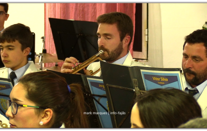 BANDA FILARMÓNICA DE SANTO AMARO EM CONCERTO – (Intercâmbio cultural) – Ilha de São Jorge (c/ vídeo)