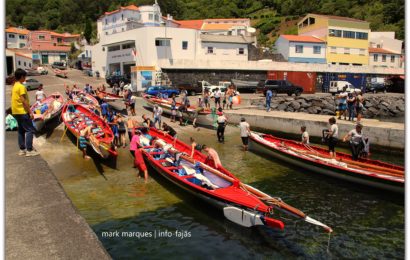 FALTA DE VENTO, CONDICIONOU REGATA DE BOTES BALEEIROS (Pico / São Jorge) (c/ vídeo)