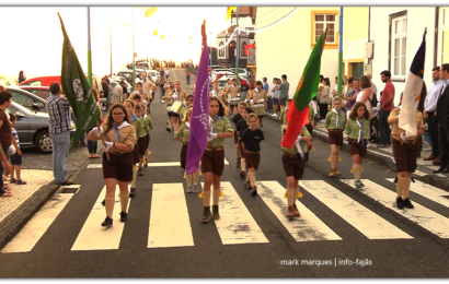 CHARANGA DOS ESCUTEIROS DESFILA NO FESTIVAL DE JULHO / 2019 – Vila da Calheta – Ilha de São Jorge (c/ vídeo)