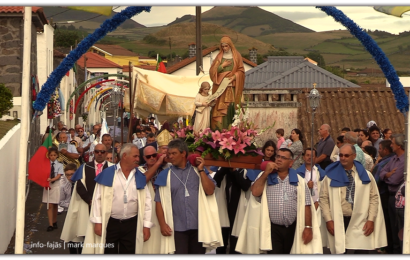 PROCISSÃO EM HONRA DE SANT`ANA – Beira / Velas – Ilha de São Jorge (c/ vídeo)
