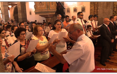 MISSA SOLENE – Nª SRª DO IMACULADO CORAÇÃO – 150º ANIVERSÁRIO DA SOCIEDADE FILARMÓNICA CLUBE UNIÃO – Vila do Topo – Ilha de São Jorge (c/ vídeo)