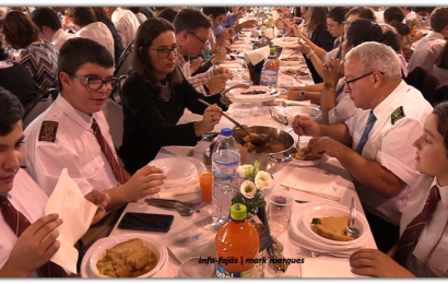 “ALMOÇO / CONVÍVIO” – Festa de Santa Catarina – Vila da Calheta – Ilha de São Jorge (c/ vídeo)