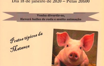 “JANTAR DA MATANÇA DE PORCO”, no próximo sábado dia 18 em Rosais – Ilha de São Jorge