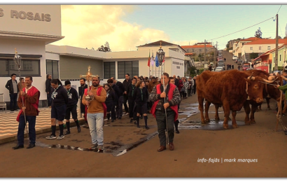 “PROCISSÃO E BÊNÇÃO DOS ANIMAIS” – Rosais – Festa de Santo Antão – Ilha de São Jorge (c/ vídeo)
