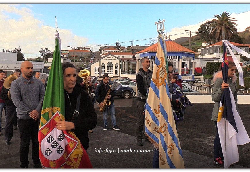 BANDA UNIÃO ROSALENSE SAÚDA SANTO ANTÃO – Rosais na Festa de Santo Antão – Ilha de São Jorge (c/ vídeo)